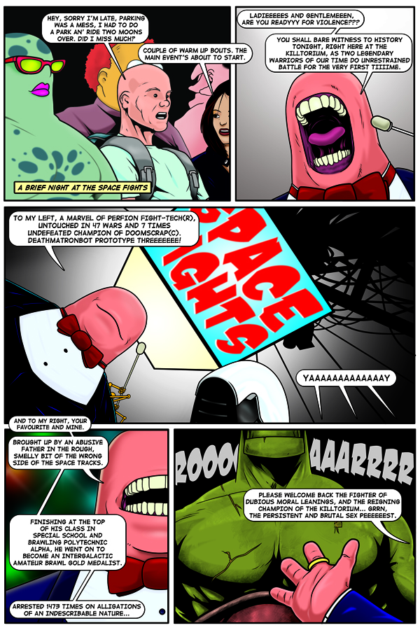 Space Fights Page 1